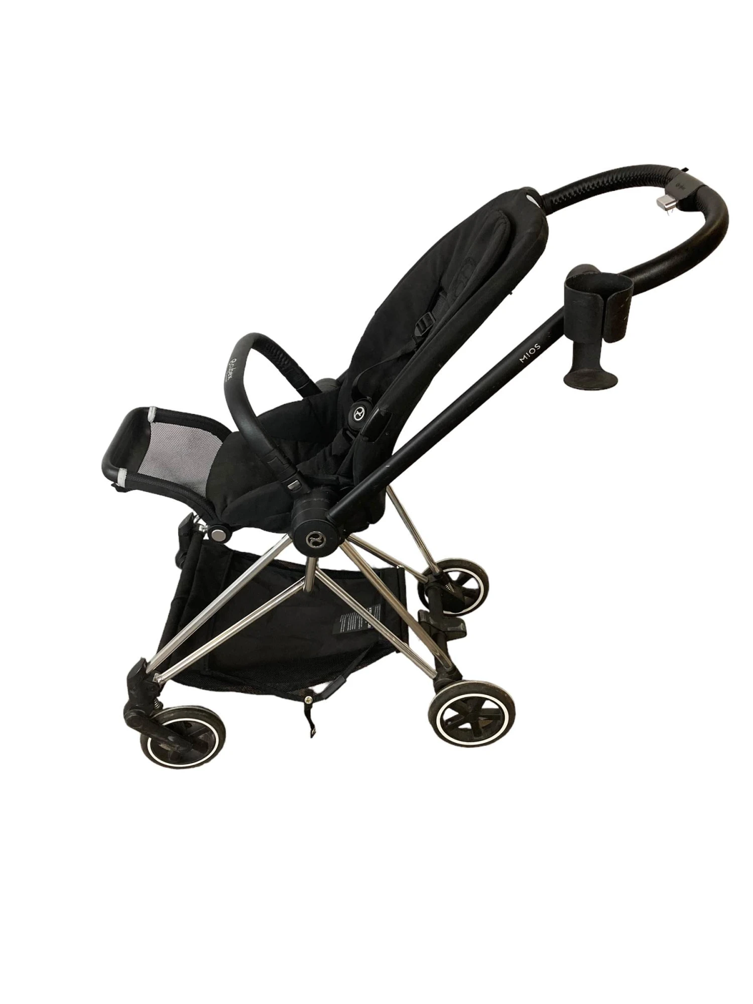 Cybex MIOS Stroller, 2018, Matte Black, Deep Black, (Canopy Not Included) 6 Cybex MIOS Stroller, 2018, Matte Black, Deep Black, (Canopy Not Included) - Image 4
