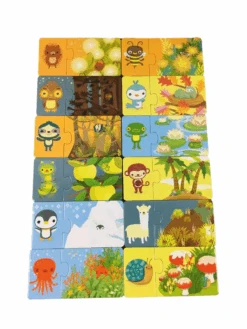 DJECO Puzzle Duo, Hide And Seek