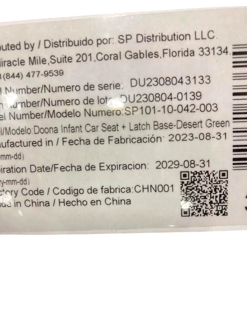 Doona Infant Car Seat & Stroller Combo, 2023, Desert Green 19 Doona Infant Car Seat & Stroller Combo, 2023, Desert Green - Image 17