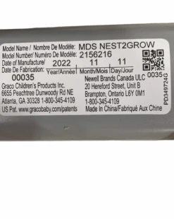 Graco Modes Nest2Grow Travel System, 2022, Ren -Kindly Baby Shop 080b8a6f 719a 45d1 9c7c 93c65aa2df65