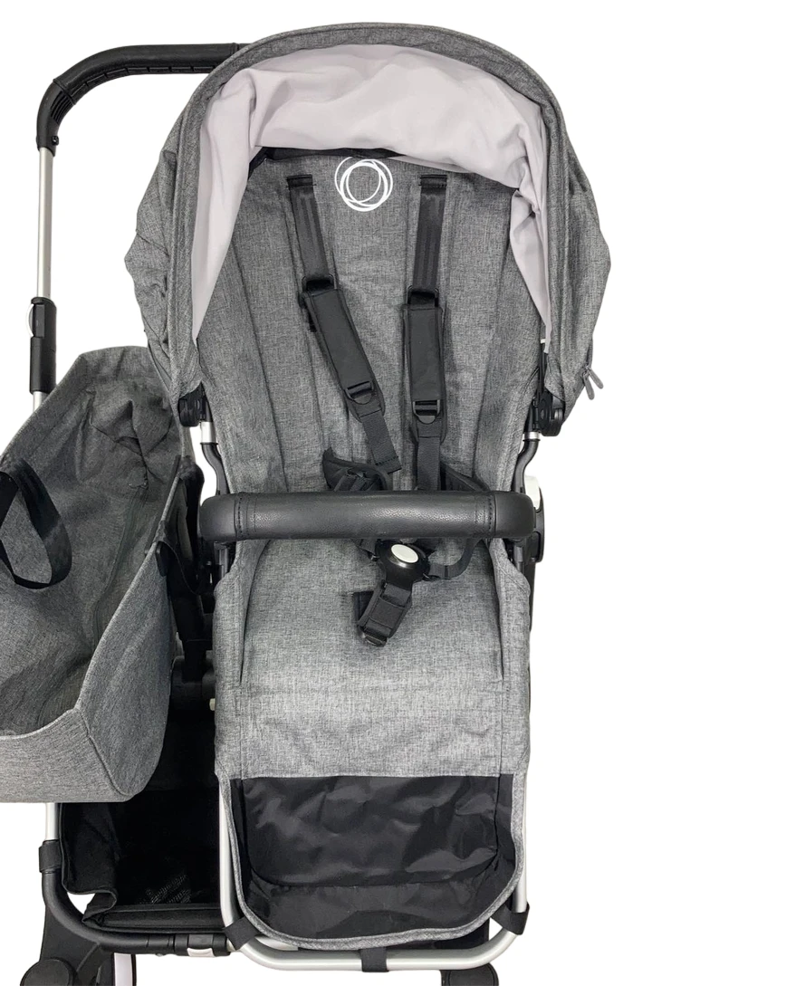 Bugaboo Donkey 3 Mono Stroller, 2020, Aluminum, Grey Melange, Grey Melange 7 Bugaboo Donkey 3 Mono Stroller, 2020, Aluminum, Grey Melange, Grey Melange - Image 5