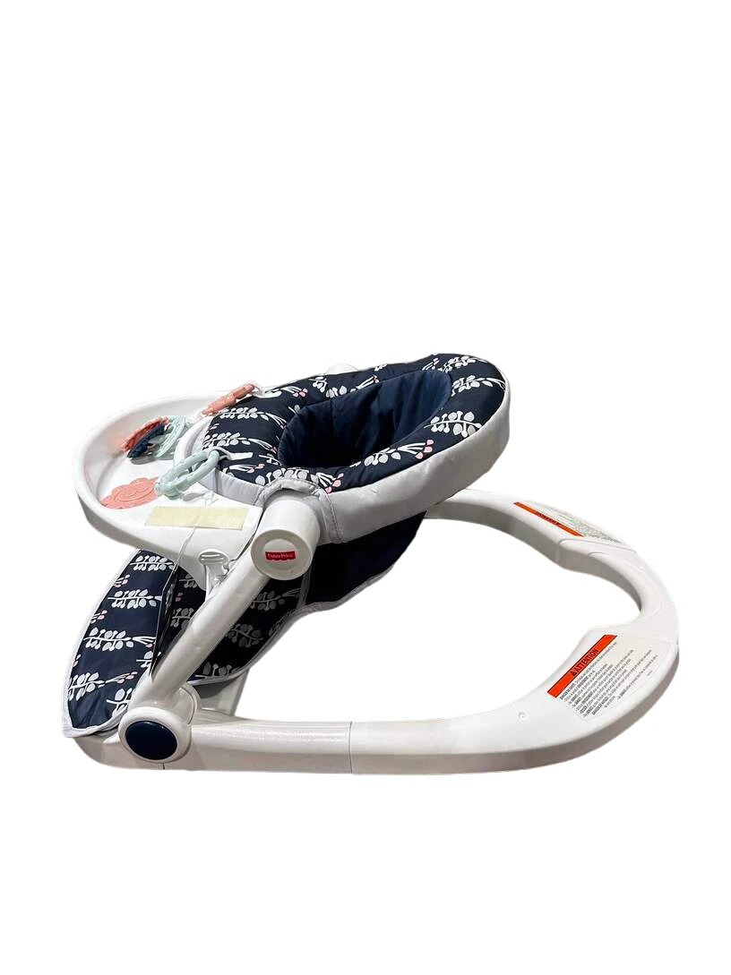 Fisher Price Sit-Me-Up Floor Seat, Navy Garden 5 Fisher Price Sit-Me-Up Floor Seat, Navy Garden - Image 3