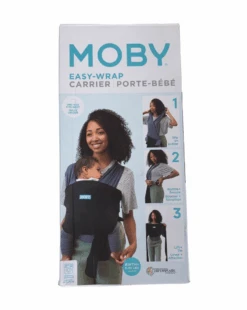 Moby Easy Wrap, Charcoal/Black