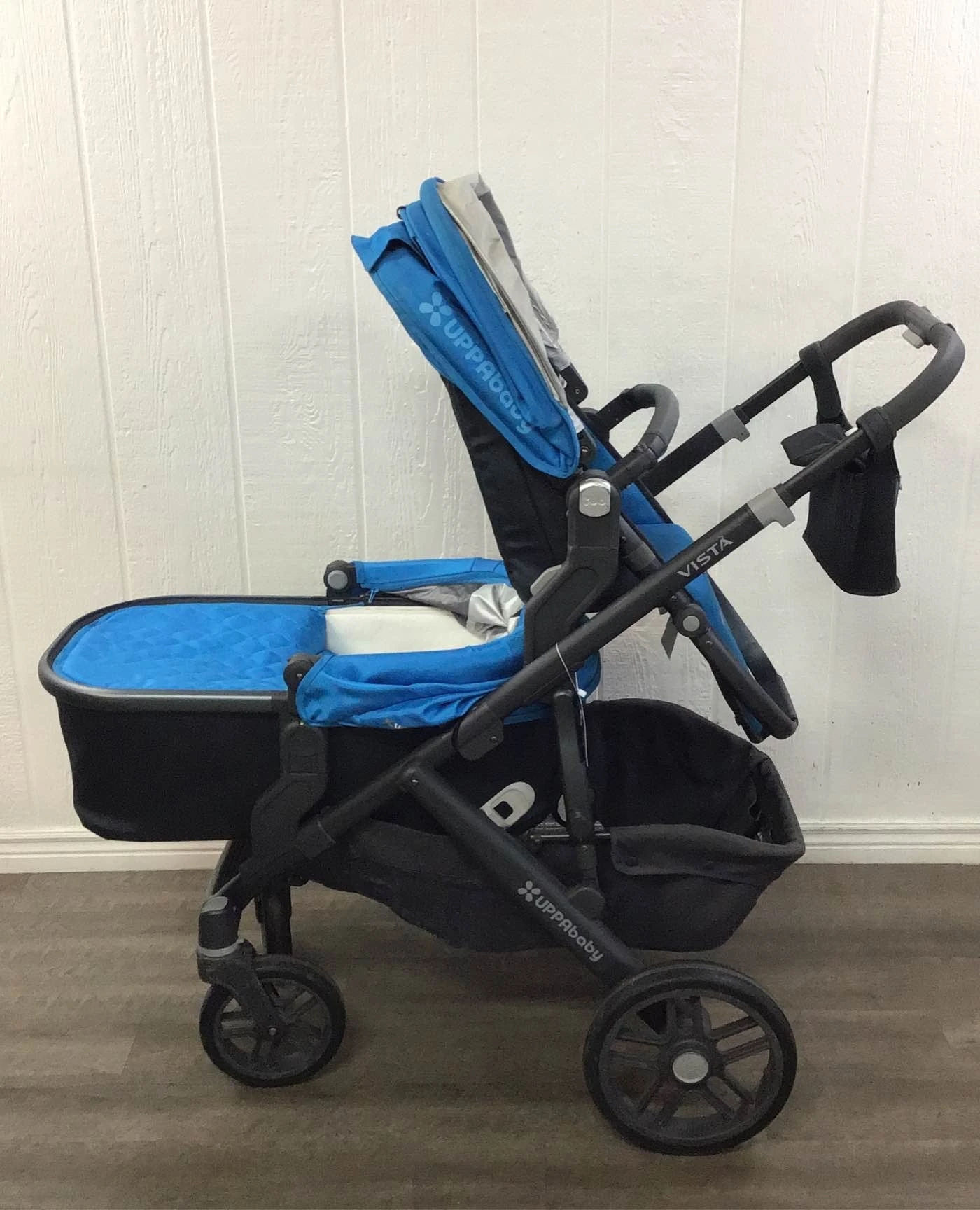 UPPAbaby VISTA Double Stroller, 2014/2015, Georgie (Marine Blue) 8 UPPAbaby VISTA Double Stroller, 2014/2015, Georgie (Marine Blue) - Image 6