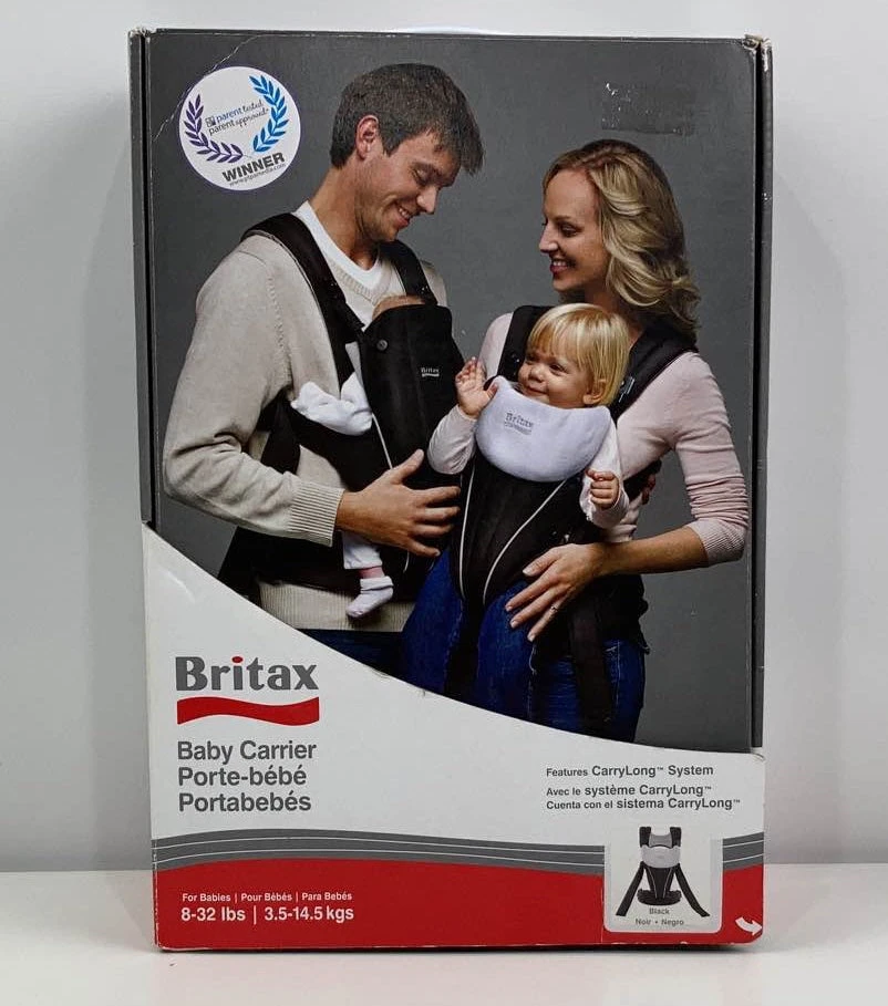 Britax Baby Carrier, Black 3 Britax Baby Carrier, Black