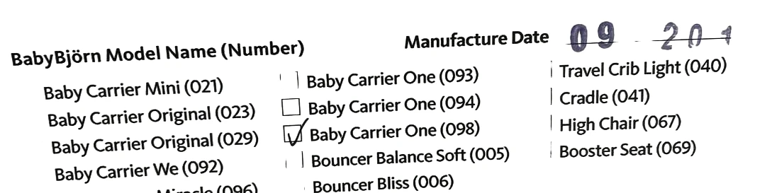 BabyBjorn Baby Carrier One, Navy Blue 5 BabyBjorn Baby Carrier One, Navy Blue - Image 3