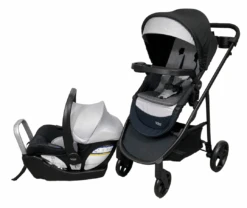 Britax Willow Brook S+ Travel System, 2023, Glacier Onyx