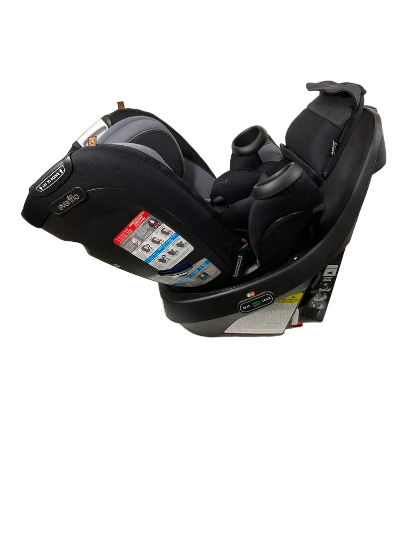 Evenflo Revolve 360 Extend Rotational Convertible Car Seat, Revere Gray, 2023 4 Evenflo Revolve 360 Extend Rotational Convertible Car Seat, Revere Gray, 2023 - Image 2