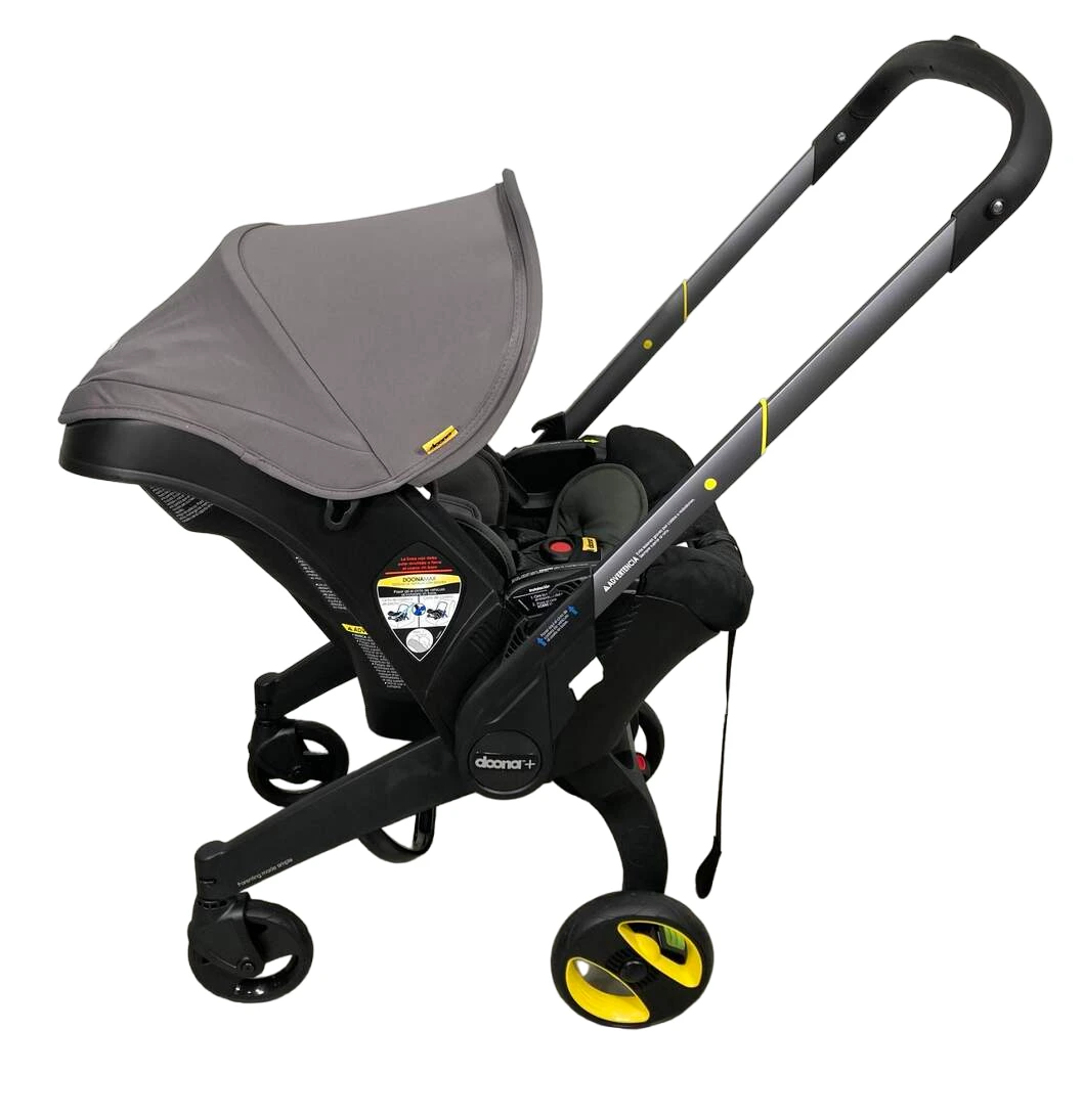 Doona Infant Car Seat & Stroller Combo, 2023, Grey Hound 4 Doona Infant Car Seat & Stroller Combo, 2023, Grey Hound - Image 2