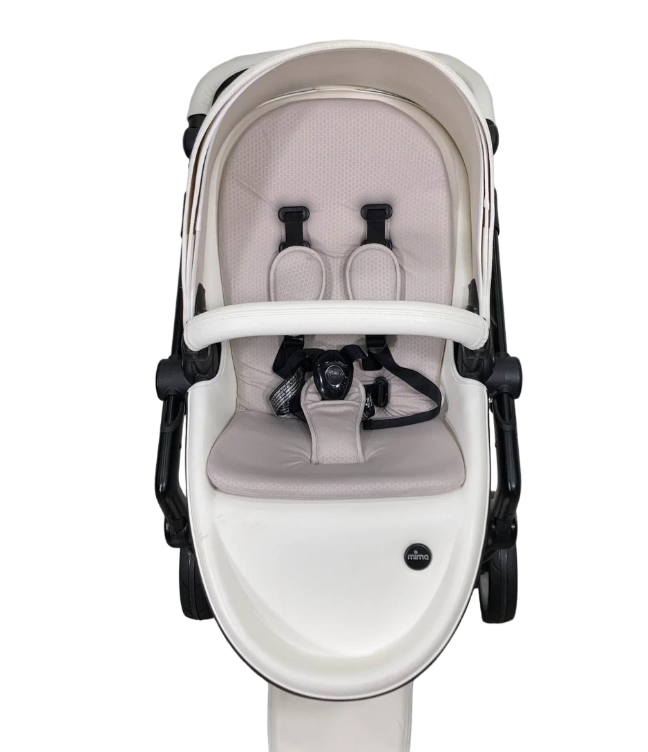 Mima Xari Stroller, 2018, Black, Snow White, Sand Beige 7 Mima Xari Stroller, 2018, Black, Snow White, Sand Beige - Image 5
