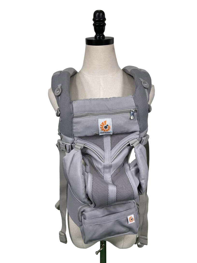 Ergobaby Omni 360 Cool Air Mesh Baby Carrier, Pearl Grey 3 Ergobaby Omni 360 Cool Air Mesh Baby Carrier, Pearl Grey
