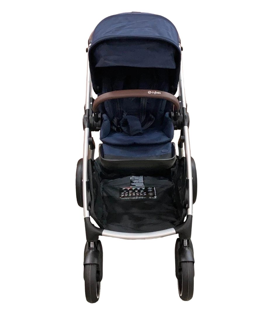 Cybex Gazelle S Modular Stroller, 2022, Silver Frame, Ocean Blue 6 Cybex Gazelle S Modular Stroller, 2022, Silver Frame, Ocean Blue - Image 4