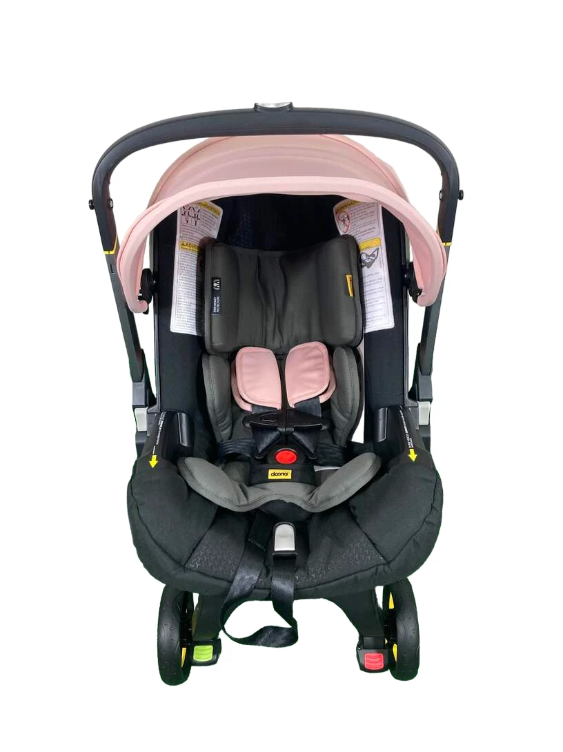 Doona Infant Car Seat & Stroller Combo, 2023, Blush Pink 4 Doona Infant Car Seat & Stroller Combo, 2023, Blush Pink - Image 2