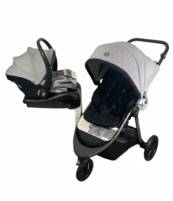 Maxi-Cosi Gia XP 3-Wheel Travel System With Mico Luxe Car Seat, Midnight Moon, 2022