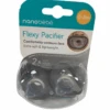 Nanobébé Flexy Pacifiers, Grey, 0-3 Months, 2-Pack 2 Nanobébé Flexy Pacifiers, Grey, 0-3 Months, 2-Pack -Kindly Baby Shop 15141383 1182 4469 b777 a71588e5beba