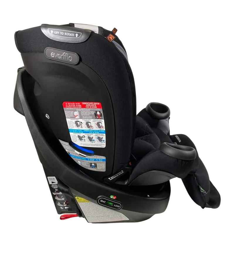 Evenflo Revolve 360 Extend Rotational Convertible Car Seat, Revere Gray, 2023 5 Evenflo Revolve 360 Extend Rotational Convertible Car Seat, Revere Gray, 2023 - Image 3