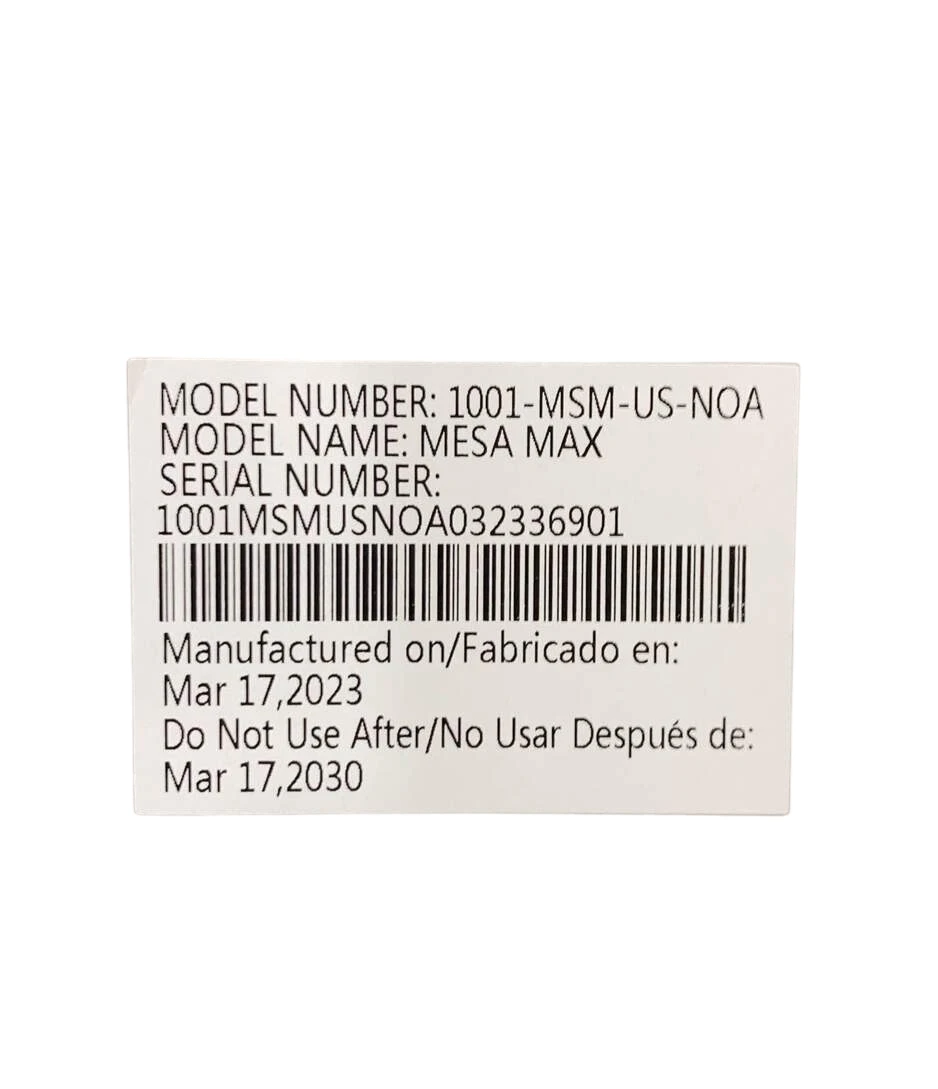 UPPAbaby MESA MAX Infant Car Seat And Base, 2023, DualTech Noa Navy 8 UPPAbaby MESA MAX Infant Car Seat And Base, 2023, DualTech Noa Navy - Image 6