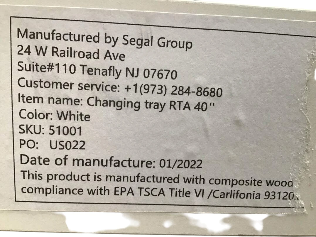 Steal Group Removable Changing Tray, White 7 Steal Group Removable Changing Tray, White - Image 5