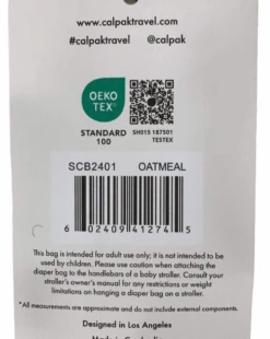 Calpak Convertible Stroller Caddy Crossbody, Oatmeal -Kindly Baby Shop 1b244492 0ad0 4d64 940d 712ebd6182d2