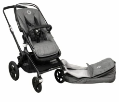 Bugaboo Fox 3 Stroller, 2021, Black, Grey Melange