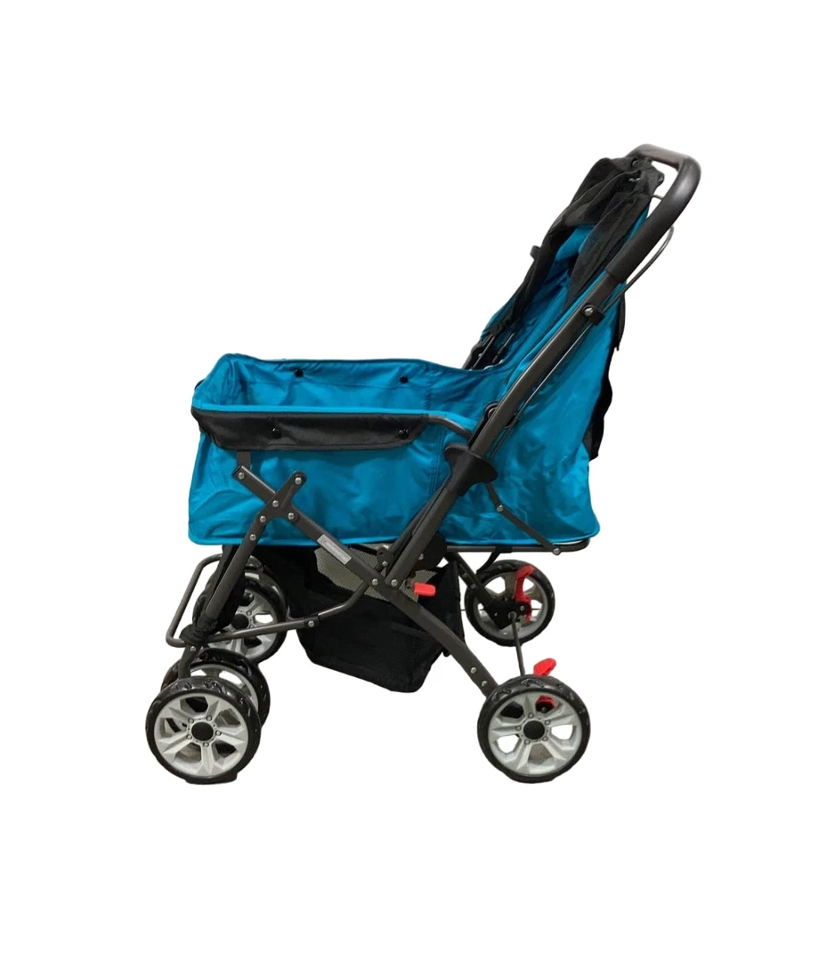 Wonderfold Pet Stroller, Aqua Blue 5 Wonderfold Pet Stroller, Aqua Blue - Image 3