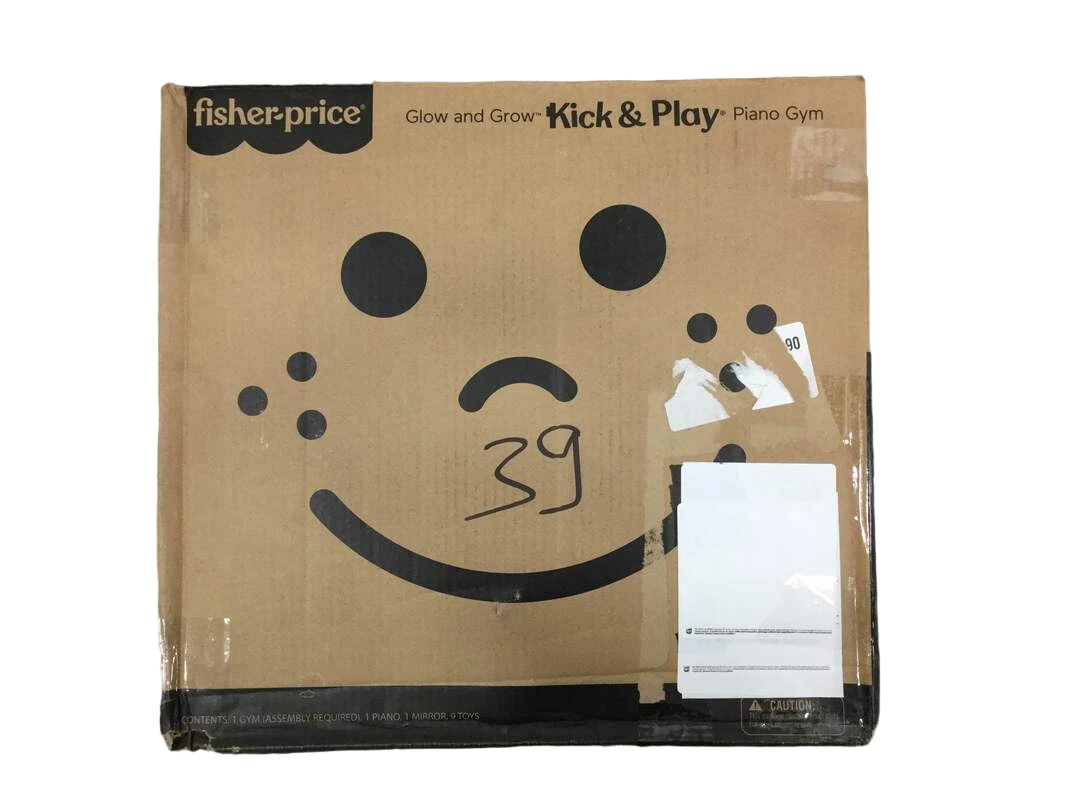 Fisher Price Glow And Grow Kick And Play Piano Activity Mat, New Blue 6 Fisher Price Glow And Grow Kick And Play Piano Activity Mat, New Blue - Image 4