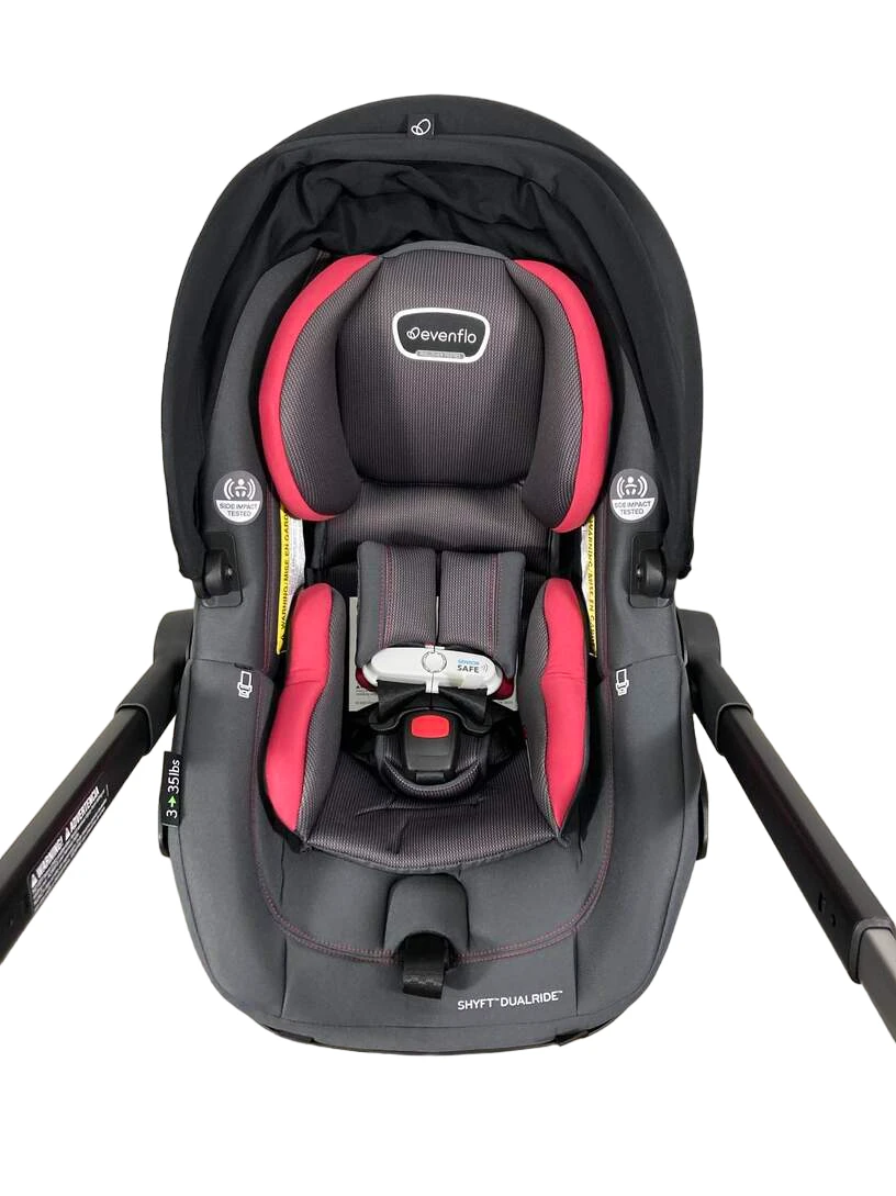 Evenflo Shyft Dual Ride Infant Car Seat Stroller Combo, Sylva, 2023 7 Evenflo Shyft Dual Ride Infant Car Seat Stroller Combo, Sylva, 2023 - Image 5