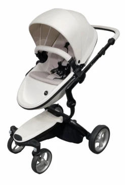 Mima Xari Stroller, 2018, Black, Snow White, Sand Beige