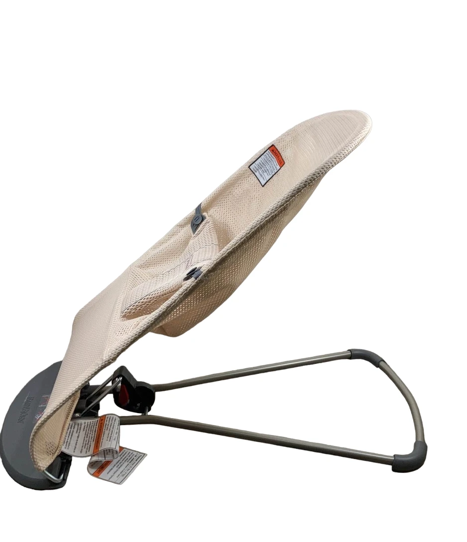 BabyBjorn Bouncer Bliss, Pearly Pink Mesh 6 BabyBjorn Bouncer Bliss, Pearly Pink Mesh - Image 4