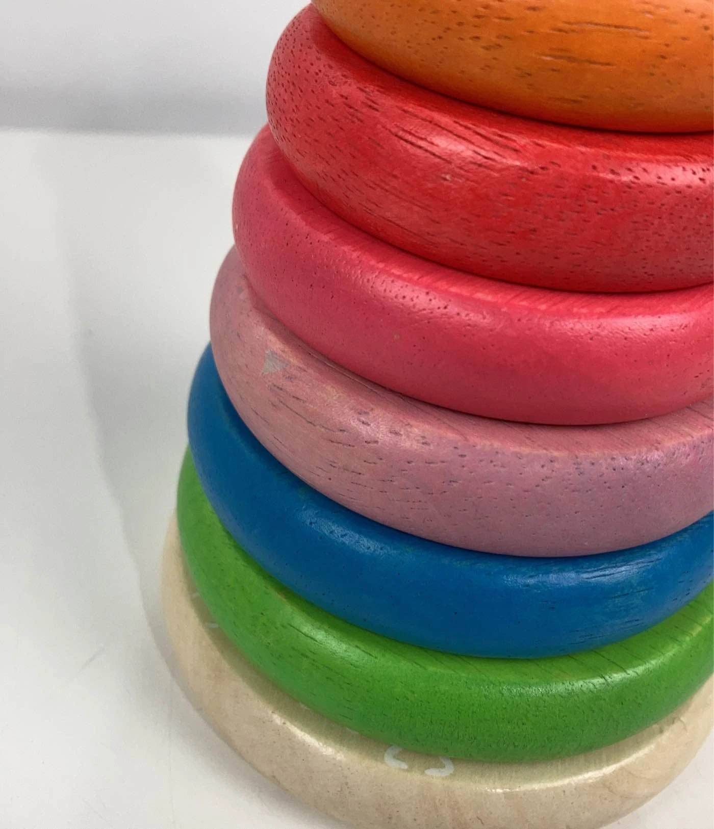 Bigjigs Toys My First Rainbow Stacking Toy 6 Bigjigs Toys My First Rainbow Stacking Toy - Image 4