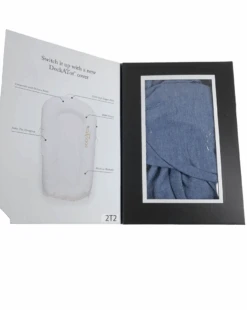 DockATot Deluxe+ Cover, Marine Chambray