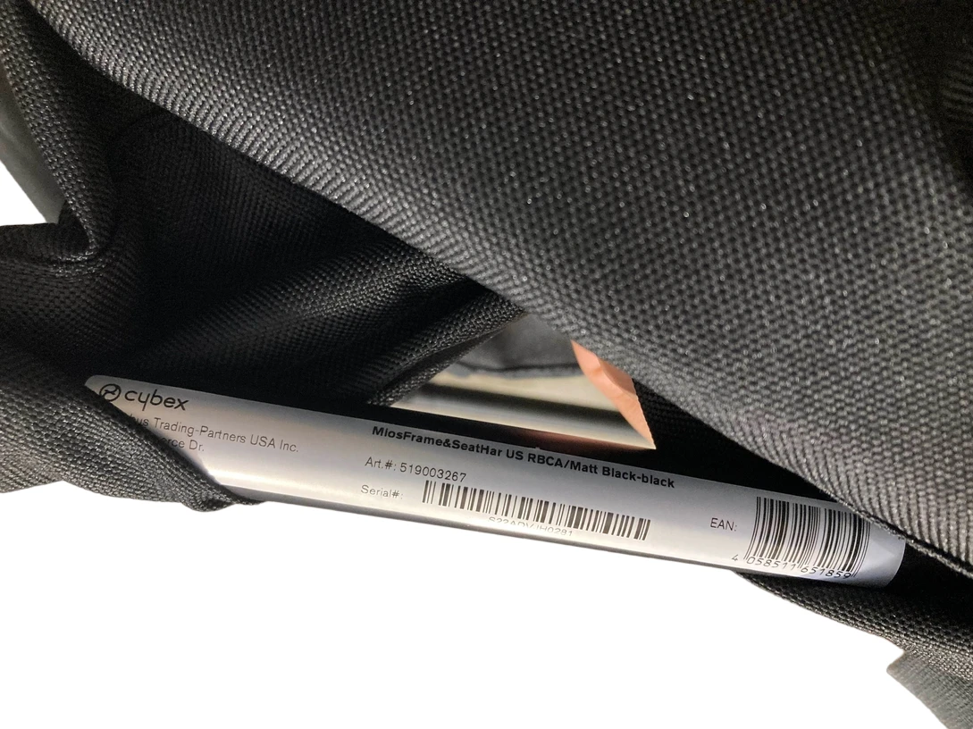 Cybex MIOS Stroller Frame, Matte Black 8 Cybex MIOS Stroller Frame, Matte Black - Image 6