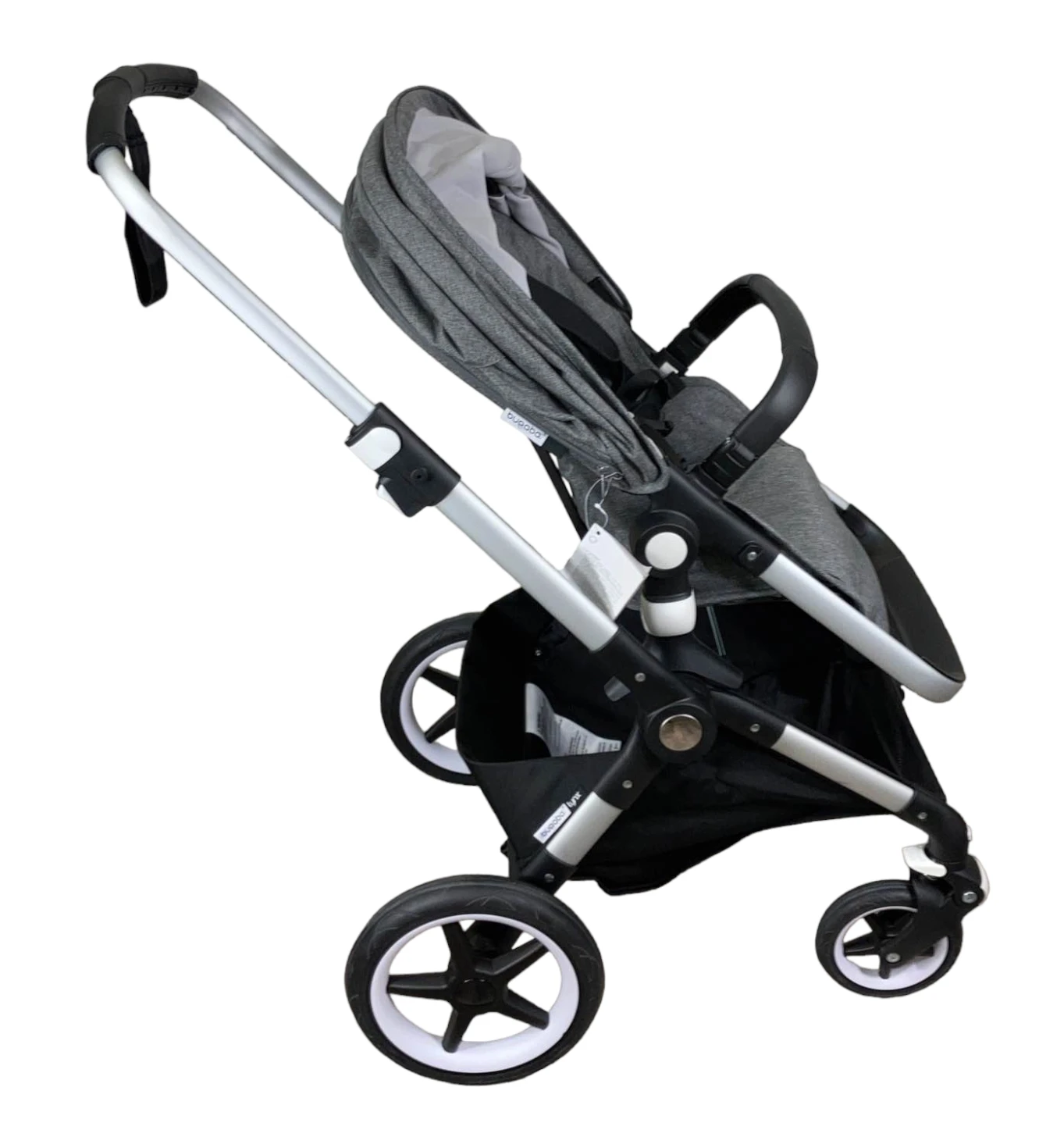 Bugaboo Lynx Stroller, 2020, Black, Grey Melange 4 Bugaboo Lynx Stroller, 2020, Black, Grey Melange - Image 2