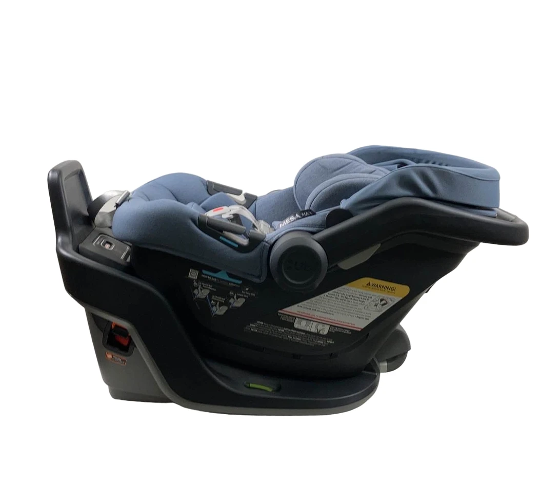 UPPAbaby MESA MAX Infant Car Seat And Base, 2023, PureTech Gregory 6 UPPAbaby MESA MAX Infant Car Seat And Base, 2023, PureTech Gregory - Image 4