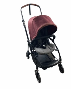 Bugaboo Bee5 Stroller, 2016, Ruby Red, Black