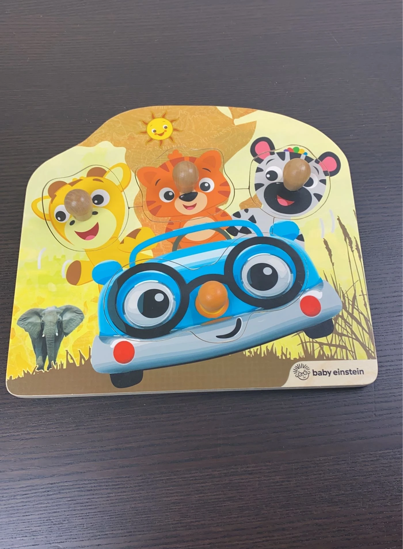 Baby Einstein Wooden Puzzle 3 Baby Einstein Wooden Puzzle
