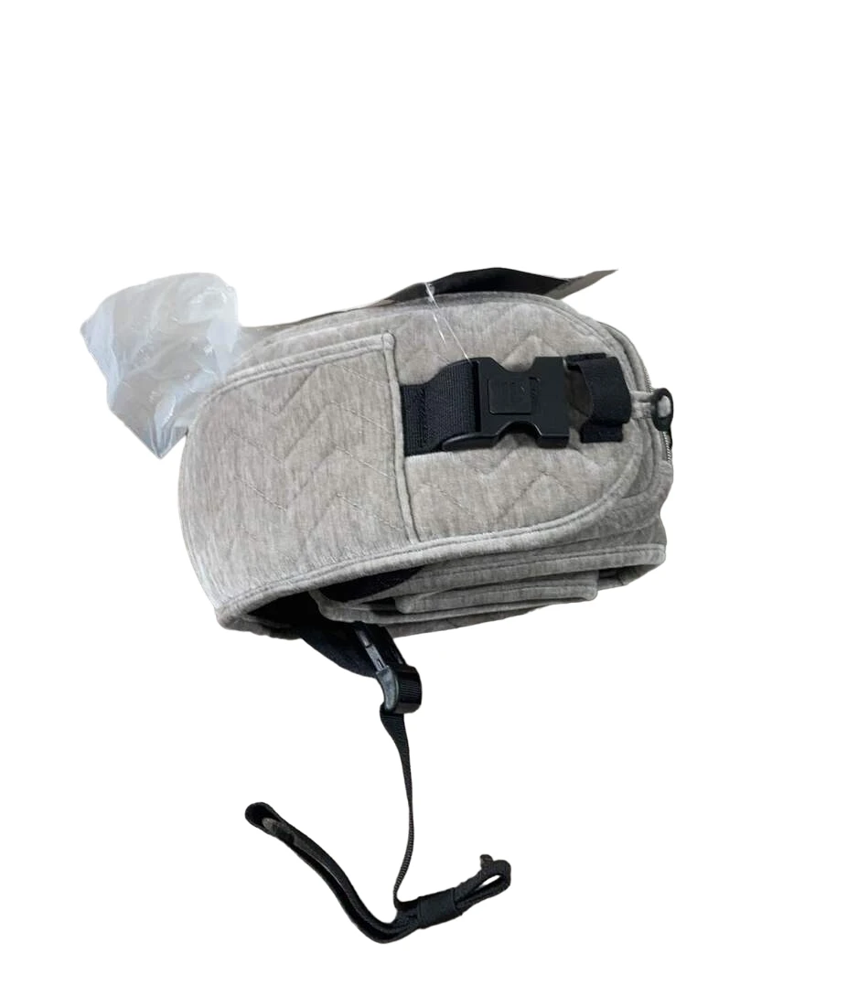 TushBaby Hip Baby Carrier, Velvet Silver 5 TushBaby Hip Baby Carrier, Velvet Silver - Image 3