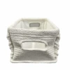 Crate & Kids Dotte White Woven Macrame Diaper Caddy, Natural -Kindly Baby Shop 35a8804e a273 41ce bfda 9461b93cbed1