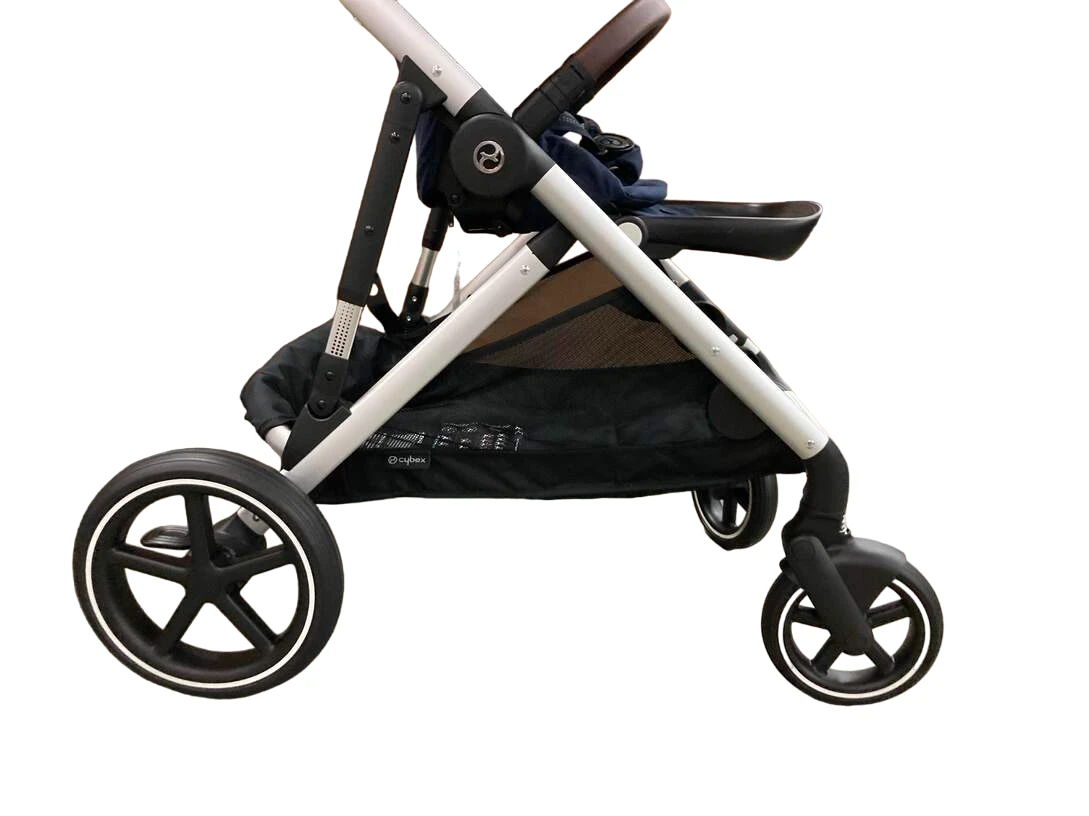 Cybex Gazelle S Modular Stroller, 2022, Silver Frame, Ocean Blue 11 Cybex Gazelle S Modular Stroller, 2022, Silver Frame, Ocean Blue - Image 9
