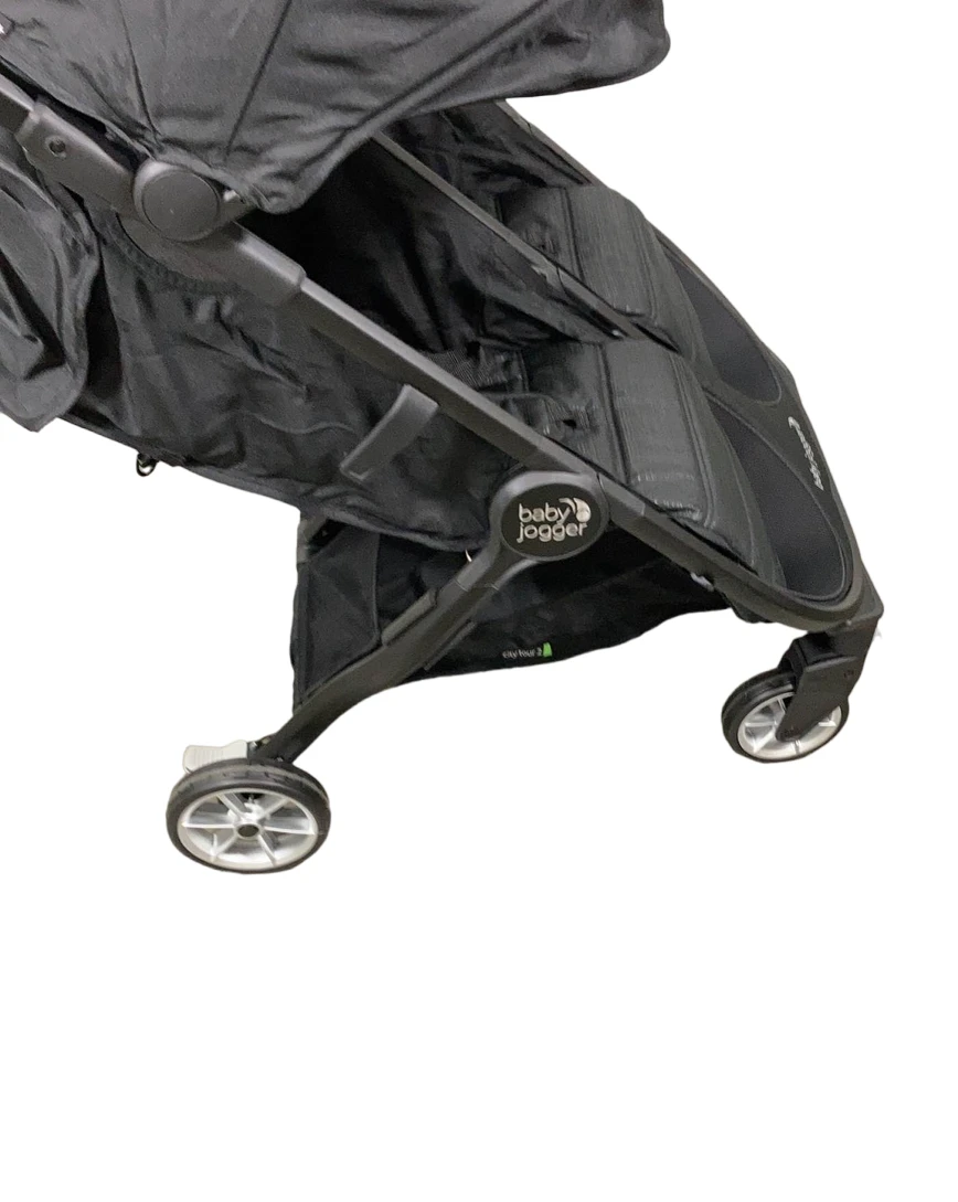 Baby Jogger City Tour 2 Double Stroller, Pitch Black , 2022 11 Baby Jogger City Tour 2 Double Stroller, Pitch Black , 2022 - Image 9