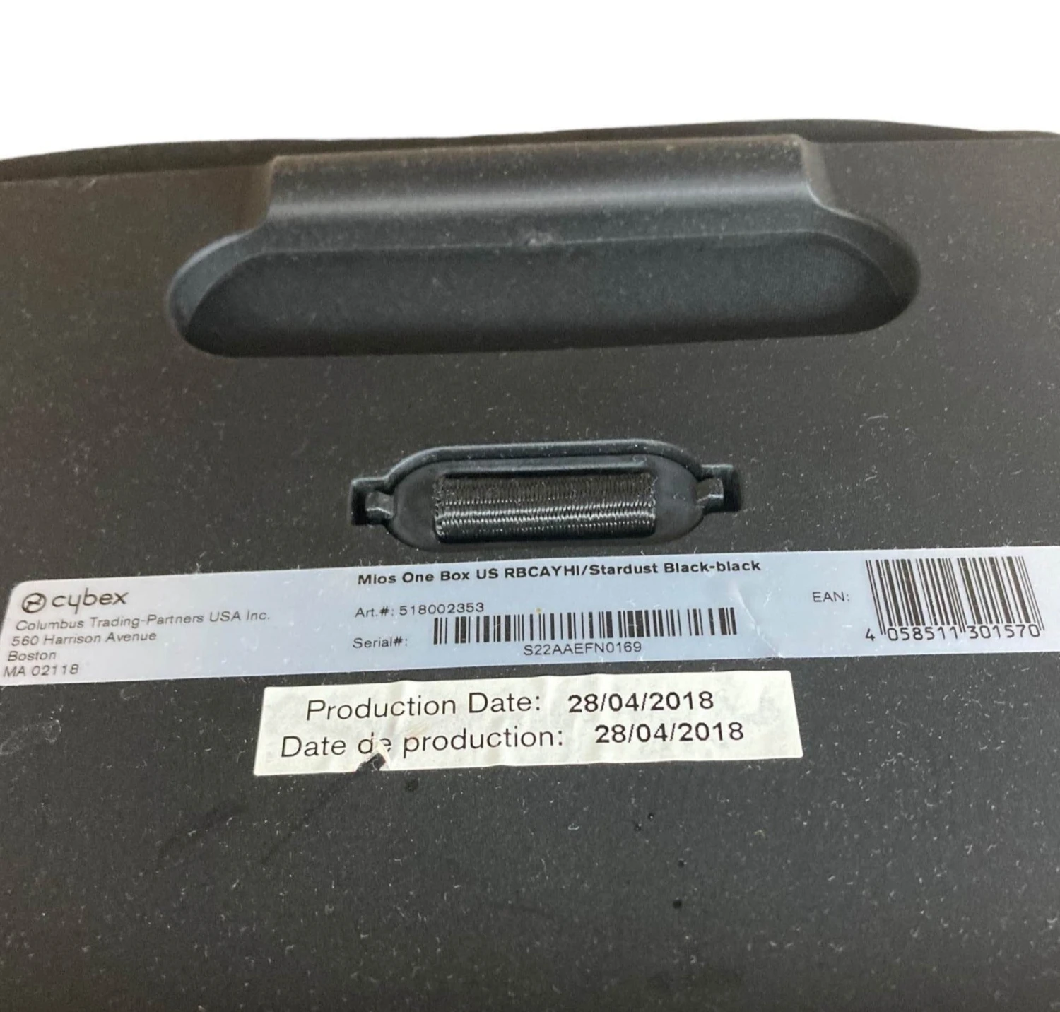 Cybex MIOS Stroller, 2018, Matte Black, Deep Black, (Canopy Not Included) 9 Cybex MIOS Stroller, 2018, Matte Black, Deep Black, (Canopy Not Included) - Image 7