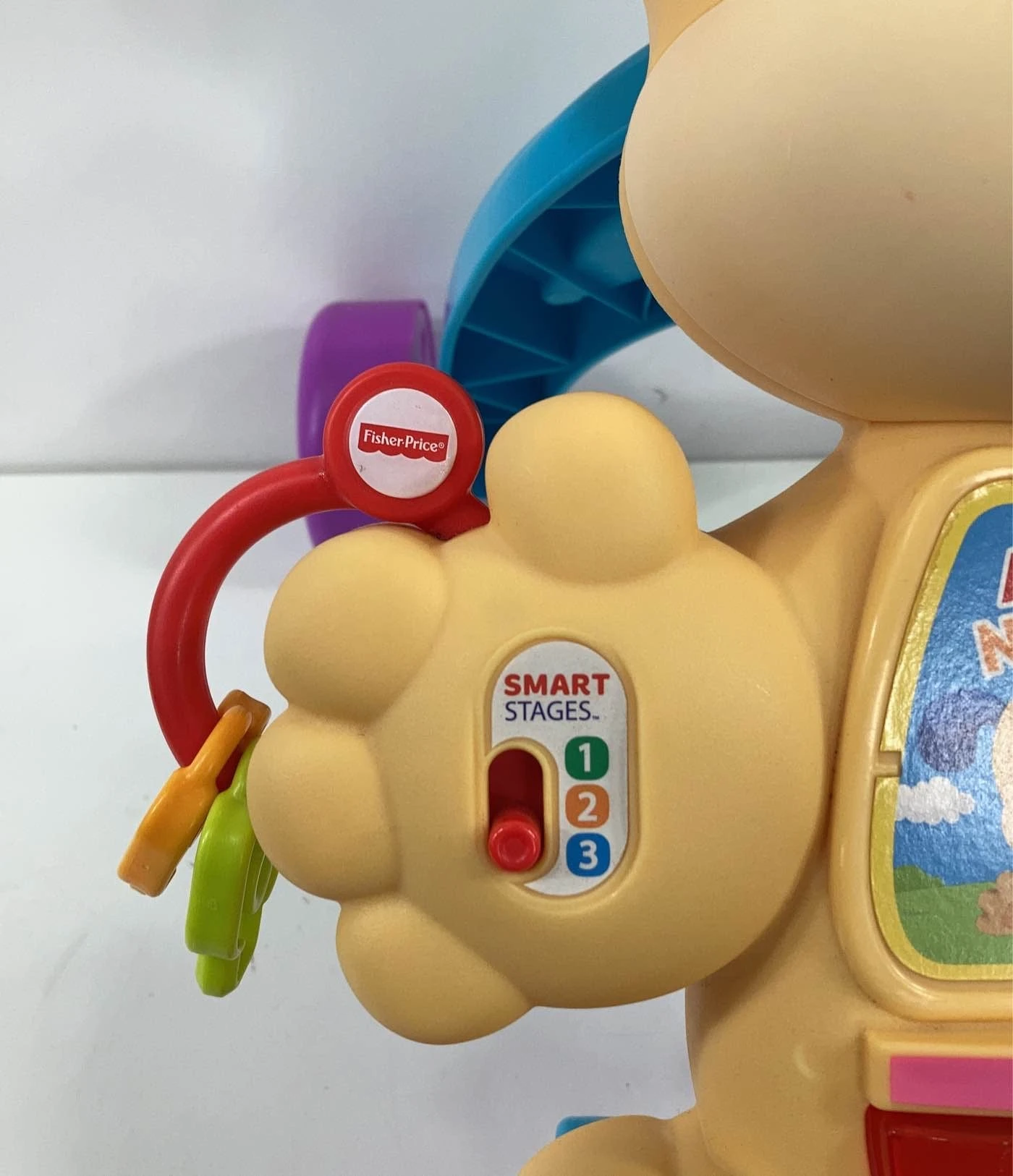 Fisher Price Laugh & Learn Smart Stages Learn With Puppy Walker, - Pink & Purple 6 Fisher Price Laugh & Learn Smart Stages Learn With Puppy Walker, - Pink & Purple - Image 4
