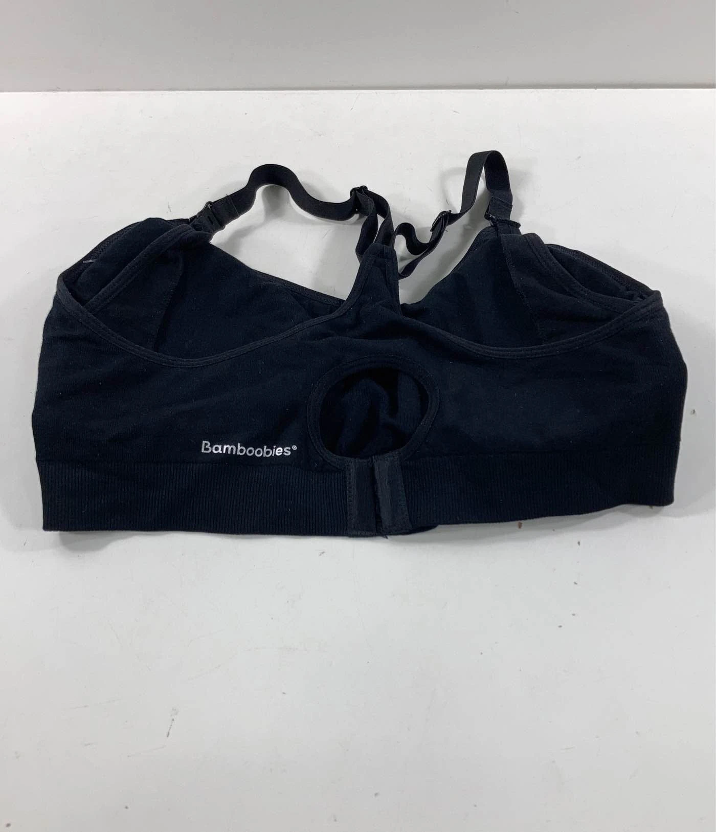 Bamboobies Yoga Nursing Bra, Medium Black 3 Bamboobies Yoga Nursing Bra, Medium Black