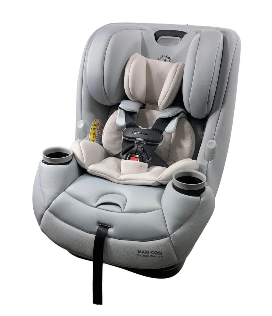 Maxi-Cosi Pria Max All-in-One Convertible Car Seat, 2023, Network Sand 3 Maxi-Cosi Pria Max All-in-One Convertible Car Seat, 2023, Network Sand