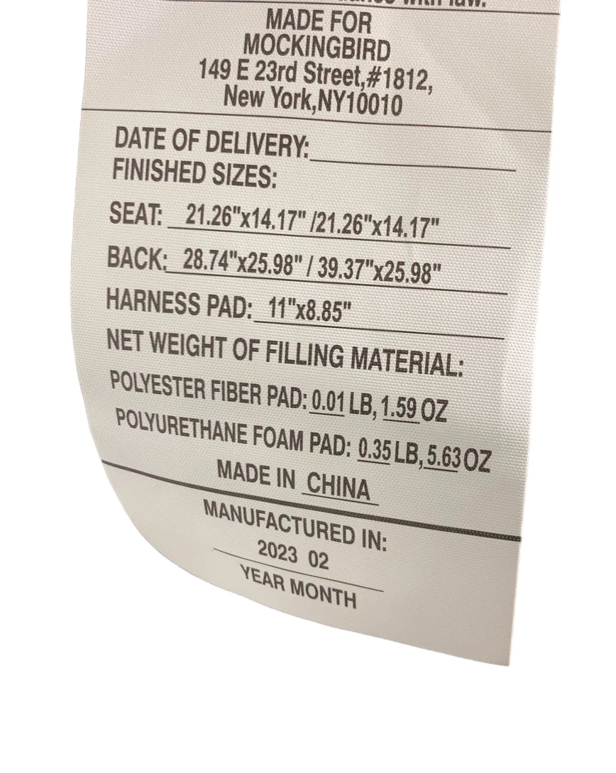 Mockingbird Single Stroller, Silver With Penny Leather, 2023, Sea, Windowpane 14 Mockingbird Single Stroller, Silver With Penny Leather, 2023, Sea, Windowpane - Image 12