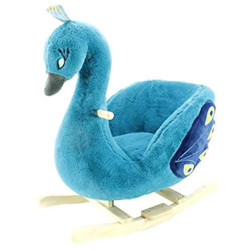 Soft Landing Joyride Peacock Rocking Toy 8 Soft Landing Joyride Peacock Rocking Toy - Image 6