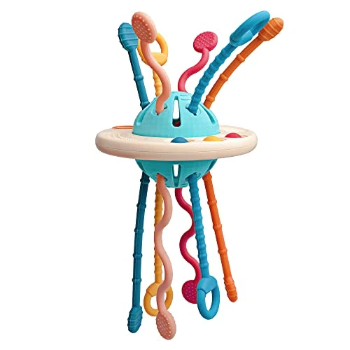 Likee Silicone Sensory Pull Toy 6 Likee Silicone Sensory Pull Toy - Image 4