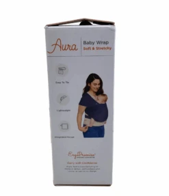 Ergobaby Aura Baby Wrap, Indigo -Kindly Baby Shop 4318b454 a44a 4ee8 80f2 b81979779b79