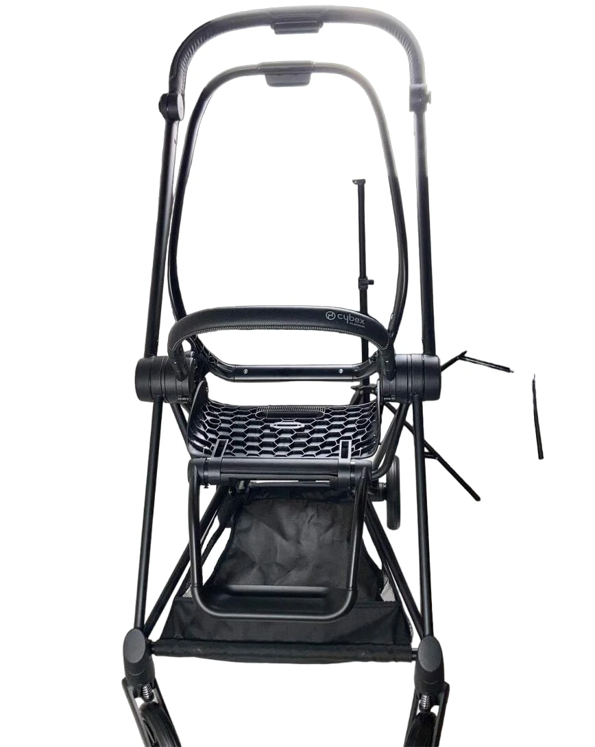 Cybex Mios2 Stroller Frame, 2019, Matte Black With Black 3 Cybex Mios2 Stroller Frame, 2019, Matte Black With Black