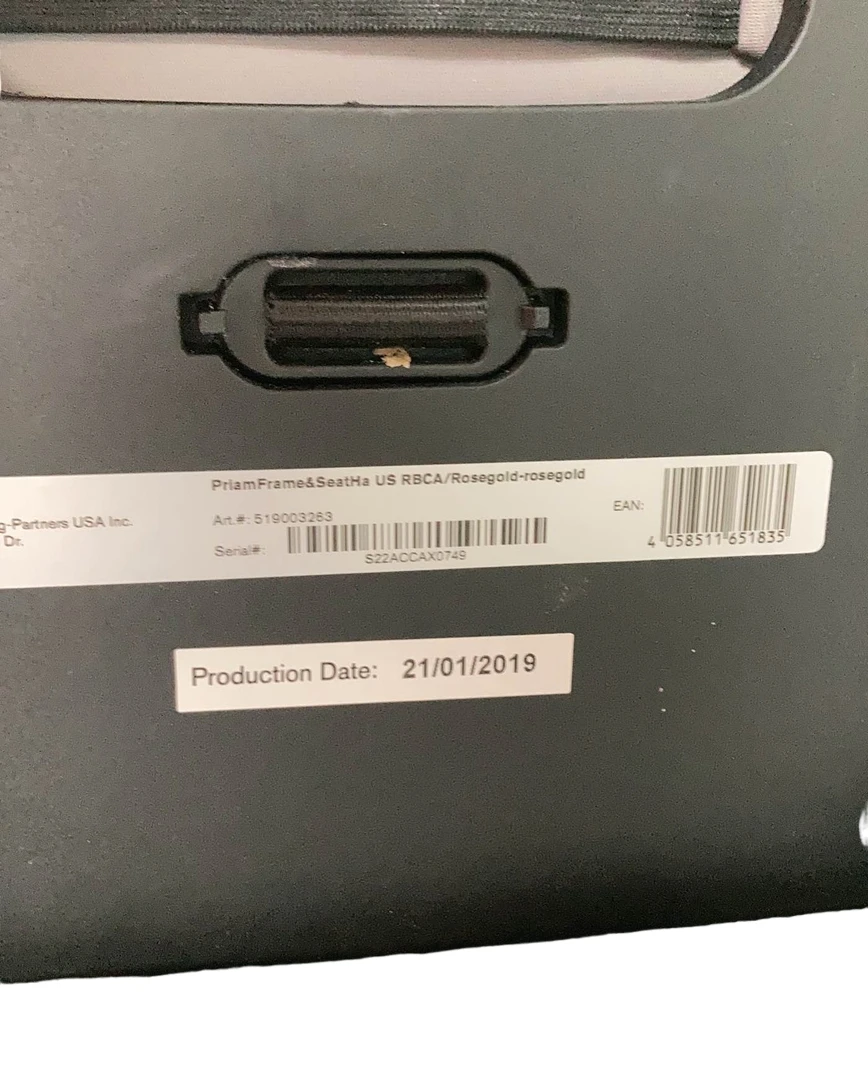 Cybex PRIAM Stroller, Rosegold, Manhattan Grey, 2019 15 Cybex PRIAM Stroller, Rosegold, Manhattan Grey, 2019 - Image 13